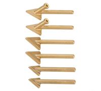 Lot de 6 embouts en acier pour fer à souder en plastique de 80 W conçus pour une performance constante sur les plastiques TPO TEO PP