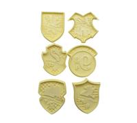 Lot de 6 emporte-pièces Harry Potter en polypropylène