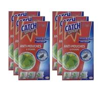 Lot de 6 Etuis de 6 Stickers Anti-Mouches Décoratifs verts sans odeur