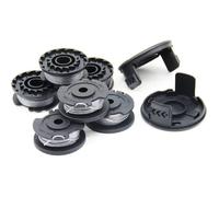 Lot de 6 F016800569 pour coupe-bordure sans fil Bosch EasyGrassCut 23-26-18-18-230-18-260-18-26 et 2 capuchons de rechange F01[680]