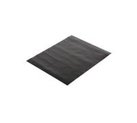- Lot de 6 Feuilles de Cuisson "BBQ" 40cm Noir