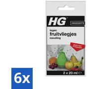 Lot de 6 filets de protection pour frisbee - Durée de vie de 4 mois - 2 pièges - Protection pour frisbee - Protection contre les insectes - HGX
