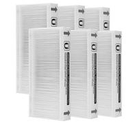 Lot de 6 filtres de remplacement FRF102B True HEPA Compatible avec Febreze FRF102B/FHT170/FHT180/FHT190 Purifiers and Honey-well HEPAClean U Filter HRF201B/HHT270/HHT290 Purifiers