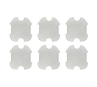 Lot de 6 filtres en éponge en coton pour robot aspirateur de piscine WYBOT A1 - Blanc - Filtration efficace des particules de saleté - Changement facile - Accessoires d'entretien de jardin (6 pièces)