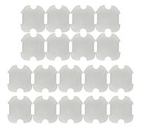 Lot de 6 filtres éponge en coton pour robot aspirateur de piscine WYBOT A1 - Blanc - Filtration efficace des particules de saleté - Changement facile - Accessoires d'entretien de jardin (18 pièces)