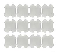 Lot de 6 filtres éponge en coton pour robot aspirateur de piscine WYBOT A1 - Blanc - Filtration efficace des particules de saleté - Changement facile - Accessoires d'entretien de jardin (12 pièces)