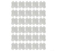 Lot de 6 filtres éponge en coton pour robot aspirateur de piscine WYBOT A1 - Blanc - Filtration efficace des particules de saleté - Changement facile - Accessoires d'entretien de jardin (30 pièces)