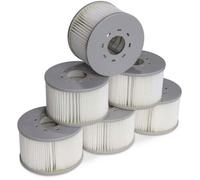 Lot de 6 filtres pour spas gonflables MSPA V2. Ø106cm - 6 cartouches filtrantes de remplacement pour spa gonflable MSPA