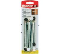 Lot de 6 fixations métalliques pour cadres Fischer F10 M 112 B