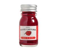 Lot de 6 Flacon d'encre 10ml, couleur rouge caroubier