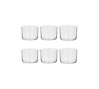 Lot de 6 Gobelets Bas ""Bodeg'eau"" 24cl Transparent