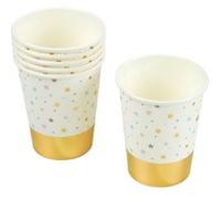 Lot de 6 Gobelets en Carton Mark 25 lanc