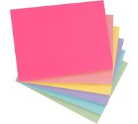 Lot De 6 Grandes Notes Autocollantes Xxl-203x152 Mm-Sticky Notes De Couleur Claire Pour Rappel,Liste De Contrôle Pour Bureau,Étude,Maison,50 Feuilles/Bloc