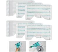 Lot de 6 Housse de Rechange 20x12,5cm pour Leifheit Nettoyeur de douche Bath Cleaner micro duo