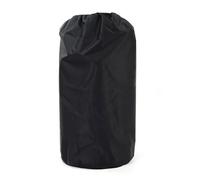 Lot de 6 housses de réservoir de gaz 210D en tissu Oxford noir pour petit réservoir de propane - Étanche à la poussière et aux UV