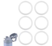 Lot de 6 joints d'étanchéité en silicone pour Thermos FUNTAINER, joints de couvercle de bouteille étanches, pièces de rechange compatibles avec Thermos FUNTAINE 473,6 g en acier inoxydable isolé sous