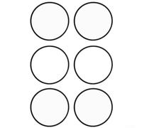 Lot de 6 joints toriques CLX200K pour couvercle d'alimentation de chlorinateur de piscine ayward CL200 CL220 CLX200K