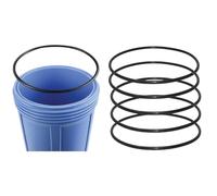 Lot de 6 joints toriques de rechange pour piscine 151122 pour Pentair Pentek Big Bule Filtre à eau Accessoires de piscine 152032 4001756 151122-03 151122-27 01019189 Filtre à eau Joint torique (151122