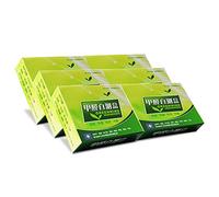 Lot de 6 kits de test de formaldéhyde pour la qualité de l'air domestique, détecteur d'auto-test, tubes à essai de réactif HCHO intérieur, couverture de 25 m³, facile et précis, durée de vie de 2 ans