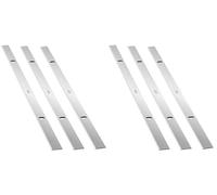 Lot de 6 lames de rabot de rechange compatibles avec la machine VEVOR 330