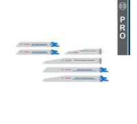 Bosch Coffret 6 lames PRO Demolition pour scies sabres 2607011820
