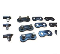 Lot de 6 maillons de jonction de chaîne de tronçonneuse à pas de 0,063 mm - Taille S 3/8