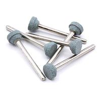 Lot de 6 meules abrasives en carbure de silicium Ø 10 mm pour ponceuse Dremel, Proxxon Accessoires Meule multifonction