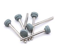 Lot de 6 meules abrasives en carbure de silicium Ø 10 x 3 mm pour ponceuse Dremel, Proxxon Accessoires Meule meule Outil multifonction