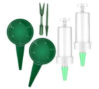 Lot de 6 outils de de jardinage réglables avec épandeur et élargisseur, idéal pour fleurs, légumes, 20 x 12 x 8 cm, design robuste