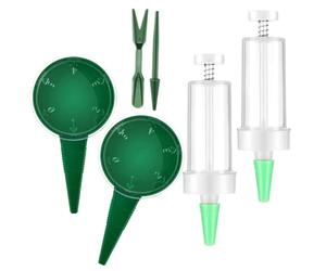 Lot de 6 outils de de jardinage réglables avec épandeur et élargisseur, idéal pour fleurs, légumes, 20 x 12 x 8 cm, design robuste