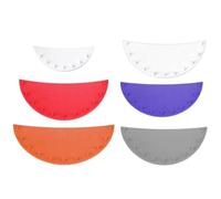 Lot de 6 outils de guidage pour arche de gâteau - Outil de guidage à volants, pochoir d'écriture de gâteau, décoration de fondant, décoration pour la maison, la cuisine, la salle à manger, le