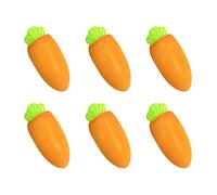 Lot de 6 paires de bouchons d'oreilles en mousse pour dormir - Réduction du bruit - En forme de carotte - Avec boîte de rangement pour ronflement - Concerts et voyages