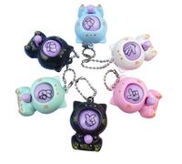 Lot de 6 paires de ciseaux en papier de roche, porte