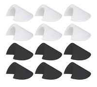 Lot de 6 paires de coussinets d'épaule en mousse pour blazer, t-shirt, vêtements 1,27 cm