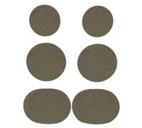 Lot de 6 patchs de réparation de chaussures pour trous - Coussinets auto-adhésifs contre