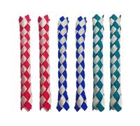 Lot de 6 pièges à doigts chinois en bois de couleurs assorties | Jouet hachoir à mâcher pour oiseaux, marionnettes pour adultes, cadeaux et fournitures de fête d'anniversaire