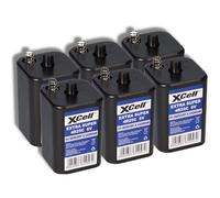 Lot de 6 piles 6 V 4R25 9500 mAh