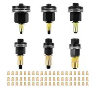 Lot de 6 pinces à riveter - Pour M3, M4, M5, M6, M8, M10 - Pince à riveter manuelle avec 60 écrous pour écrou à riveter manuel