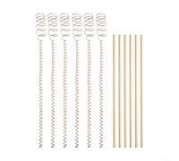 Lot de 6 piquets d'électroculture de jardin en cuivre de 30,5 cm pour légumes, booster de rendement des cultures biologiques et outils naturels d'entretien des plantes