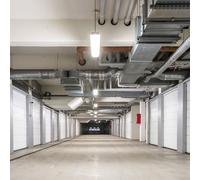 Lot de 6 plafonniers LED, baignoires, luminaires, tubes, ateliers, bureaux, halls industriels, lampes