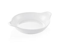 x 6 poêles à œuf en Porcelaine H 35 mm Ø 175 mm Was Germany Blanc G