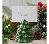 Lot de 6 porte-cartes de table pour sapin de Noël - Pour décoration de table, numéros de table - Pour fête de Noël, mariage d'hiver, vacances du Nouvel An