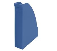Lot de 6 Porte-revues Recycle, dos de 70 mm, en polystyrène choc recy oloris bleu