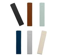 Lot de 6 porte-stylos en cuir avec bande élastique pour carnet, planificateur, journal, pochette en cuir pour