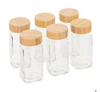 Lot de 6 pot à épices 120ml en verre - 5five