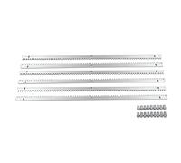 Lot de 6 rails de distribution pour portail coulissant 2000 kg.