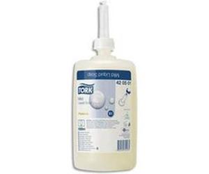 Lot de 6 recharges d'1 litre de savon liquide doux parfumé usage courant pour distributeur S1 G