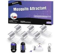 Lot de 6 recharges d'appâts anti-moustiques Octenol pour piège à insectes et pièges à mouches, compatible avec tous les pièges à moustiques volants