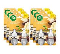 Lot de 6 Recharges Diffuseur désodorisant Electrique Huiles essentielles Vanille Duopack