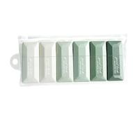 Lot de 6 rouleaux de ruban adhésif double face - Distributeur de colle double face pour maison, école, salle de classe, journal, emballage, montage photo, projets artistiques